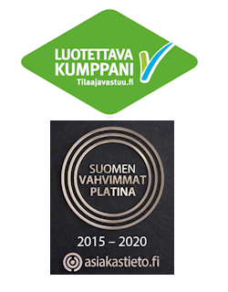 Tilaajavastuu, luotettava kumppani logo